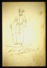 Sketch of soldier.
